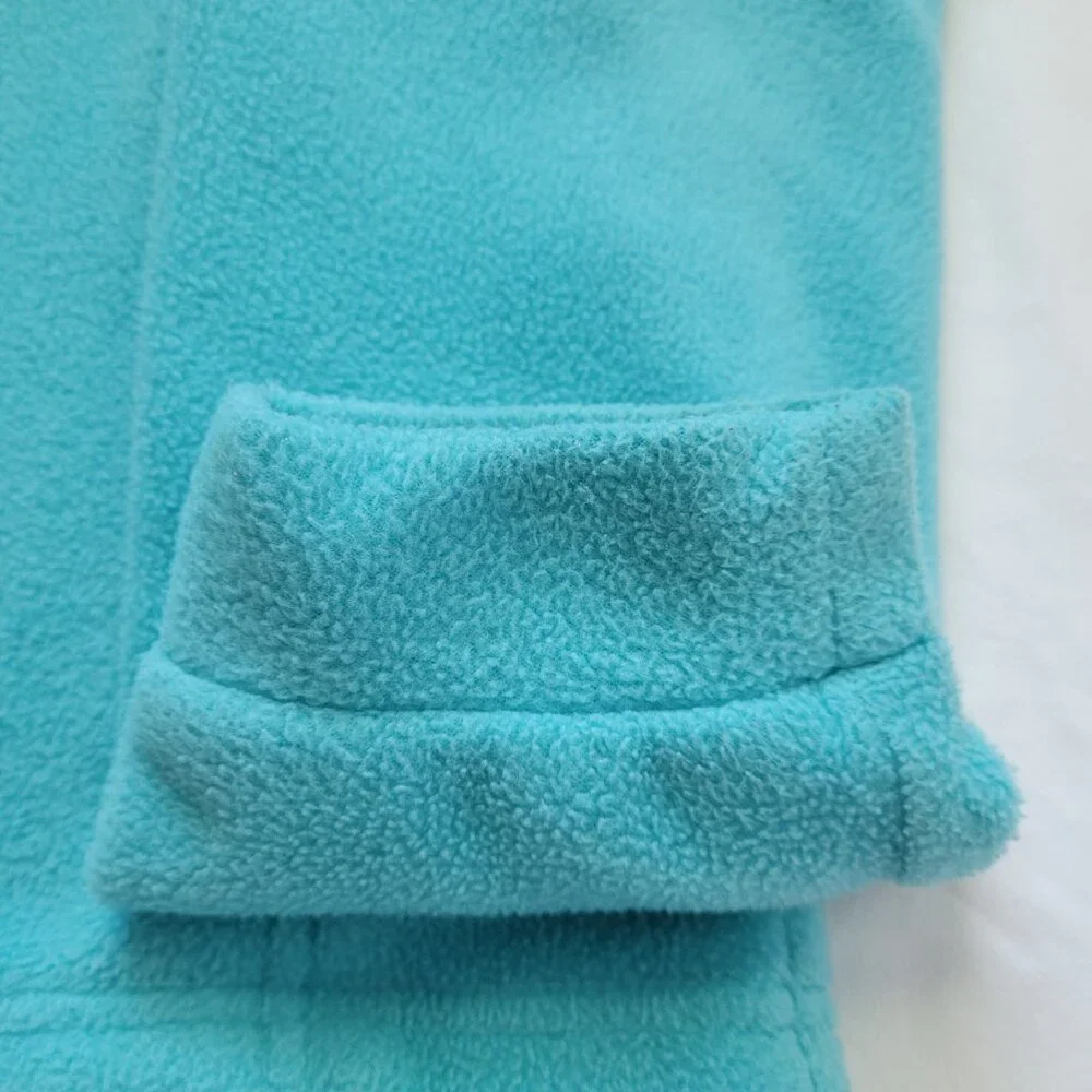 Columbia Kids Full-Zip Fleece Jacket Teal Large Minimalist